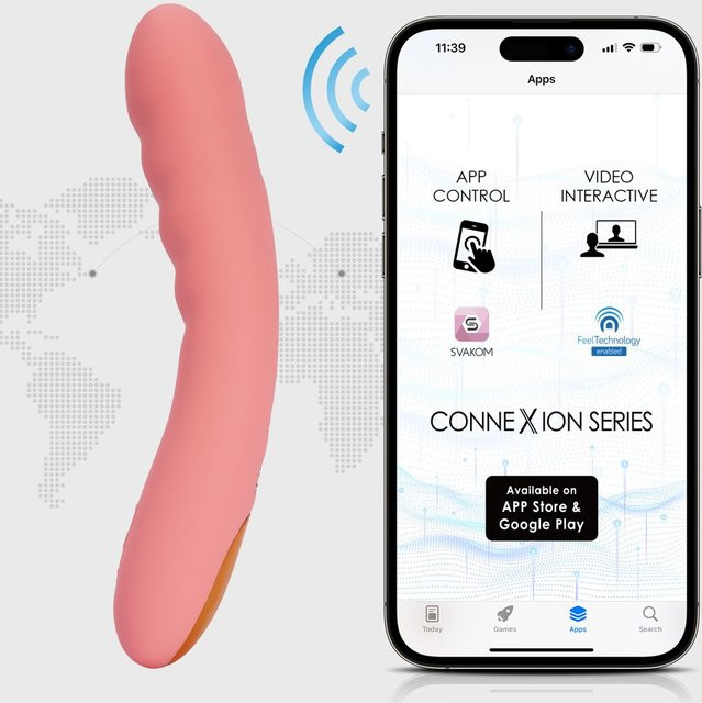 Svakom Stoßvibrator Ava Neo in Pink mit App-Steuerung - Bild 1