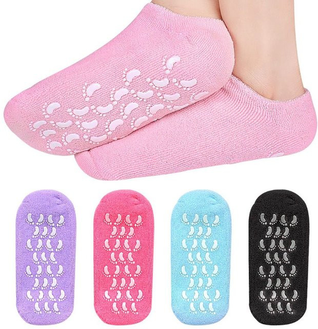 Feuchtigkeit spendende Socken für Damen, Gel-Fußpflege zur Reparatur rissiger Fersen - Bild 1