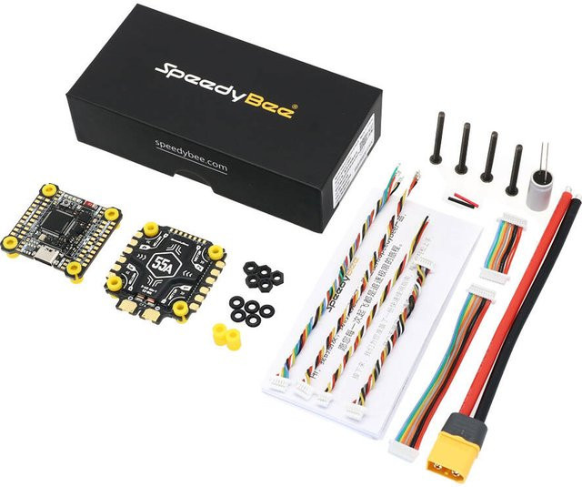 Speedybee F405 V5 32-Bit 55A Modellflugzeug-Stack, black - Bild 1