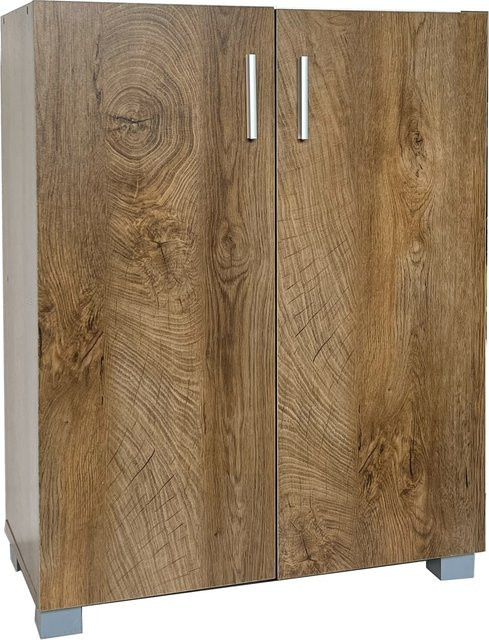 HTI-Living Sideboard Thekla mit 2 Fächern in Eiche Braun - Bild 1