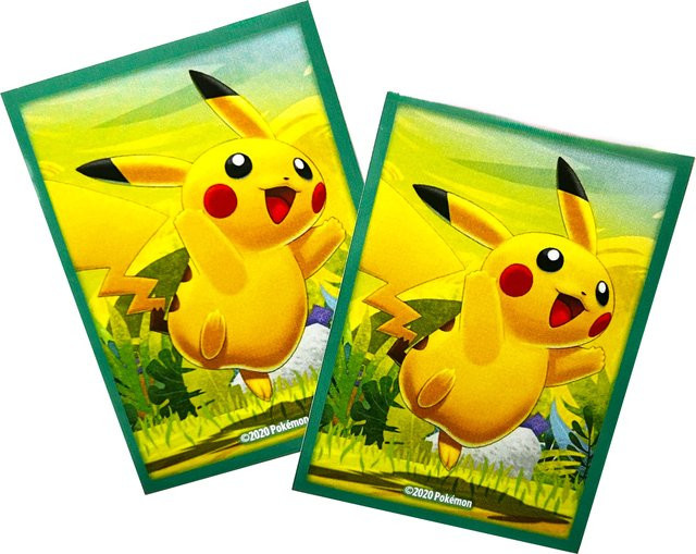 TAKARA TOMY Pokémon Pikachu-Kartenhüllen, 60 Stück - Bild 1