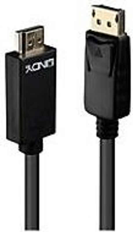 Lindy DisplayPort auf HDMI Adapterkabel Schwarz 2,00 m - Bild 2