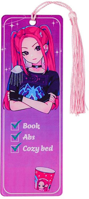 Acryl Lesezeichen Discover Intime Anime Saja Jungen Motiv Multicolour - Bild 1