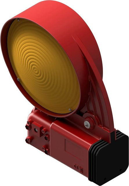 Schake Bast-Bakenleuchte PowerNox Warnleuchte Rot mit einseitigem Lichtaustritt - Bild 1