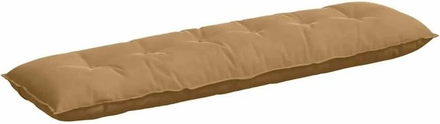 vidaXL Rückenkissen aus Cordstoff in Braun, B: 180 cm, H: 50 cm - Bild 1