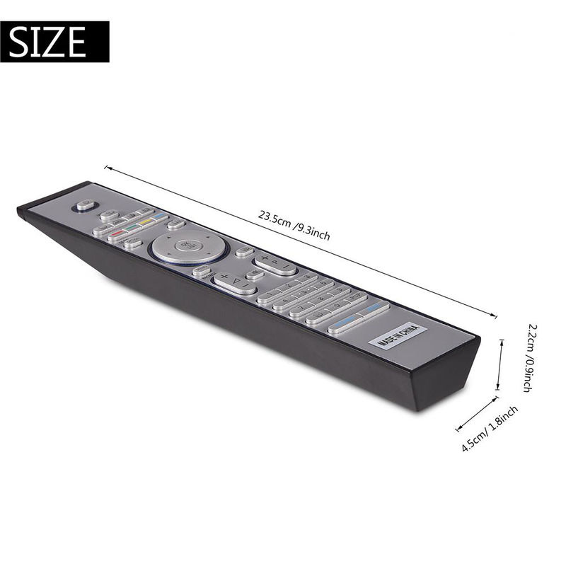 Ersatz-Fernbedienung für Philips Fernseher in Schwarz, kompatibel mit RC4401, RC4404, RC4420, RC4703, RC4725 und RC4729 - Bild 3