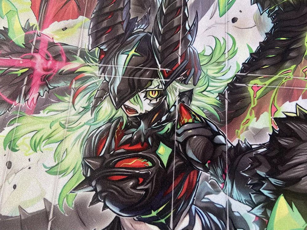 YuGiOh Diabellstar The Sin Adjudicator Spielmatte mit Tasche, Multicolour - Bild 3
