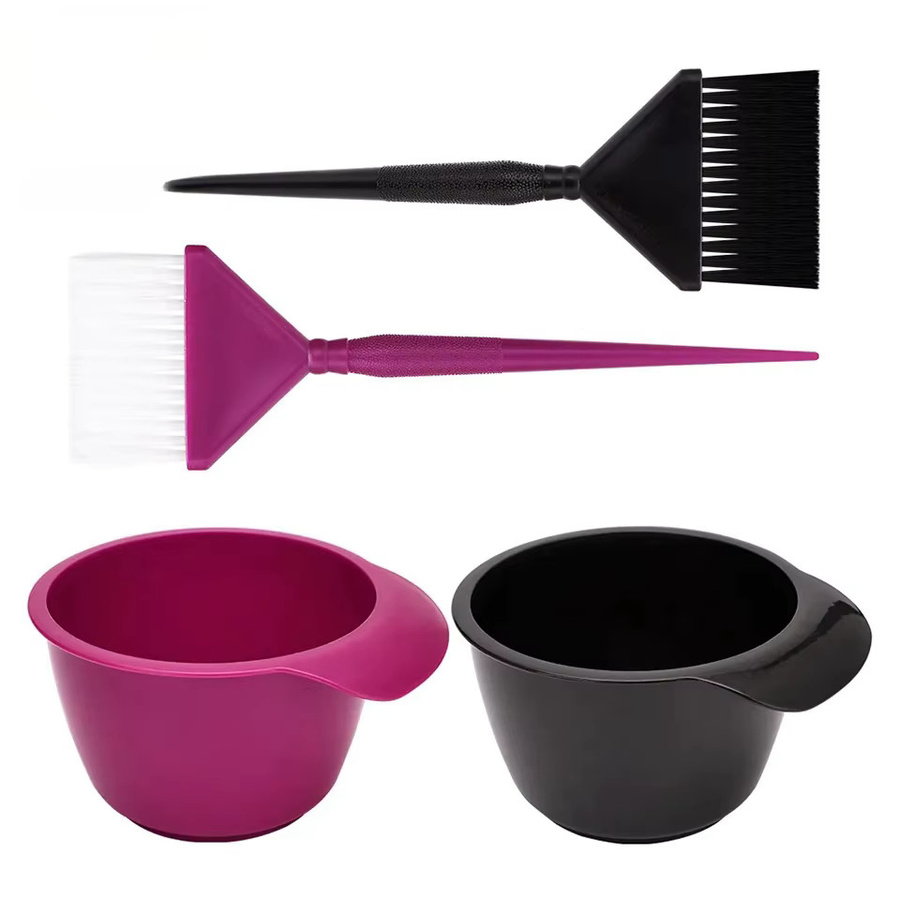 WANGDA PROFESSIONAL Haar Färben Pinsel Schüssel Set, Unisex - Bild 2
