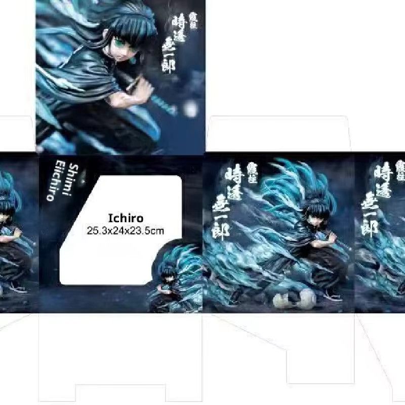 Bandai Demon Slayer Kimetsu no Yaiba Muichiro Tokito Mist Pillar Anime Figur in Battle Pose - Bild 6