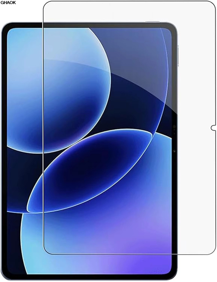 2 Stück Gehärtetes Glas Displayschutzfolie für Xiaomi Pad 7 8 Pro 11.2 2026 Mi Pad 6 11 Zoll 6s Pro 12.4 transparent kratzfest - Bild 3
