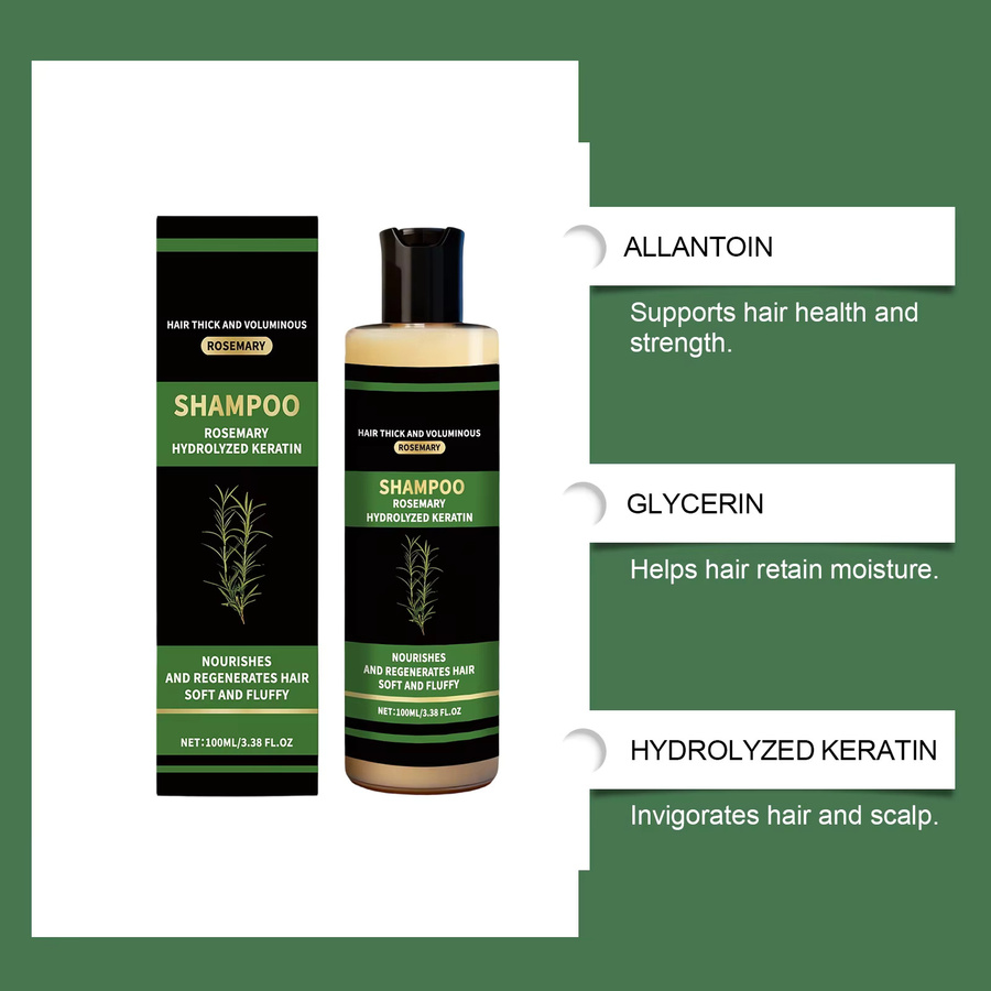 HOEGOA Shampoo mit Rosmarinöl und hydrolysiertem Keratin - Bild 4