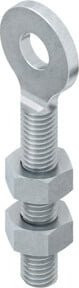 Niedax Ringschraube RCM 8 aus Stahl in Blau/Silber - Bild 1
