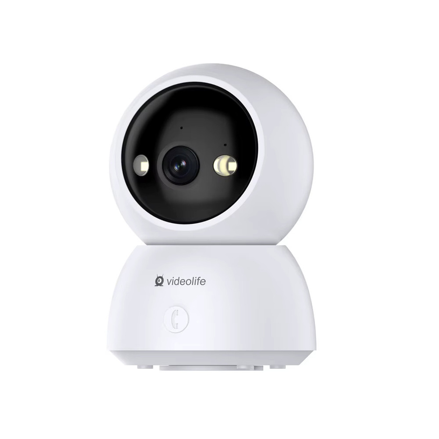 VIDEOLIFE FHD WLAN-Heimsicherheitskamera in Weiß mit Personenerkennung, automatischer Bewegungsverfolgung und Ein-Klick-Anruffunktion zur Innenüberwachung - Bild 7