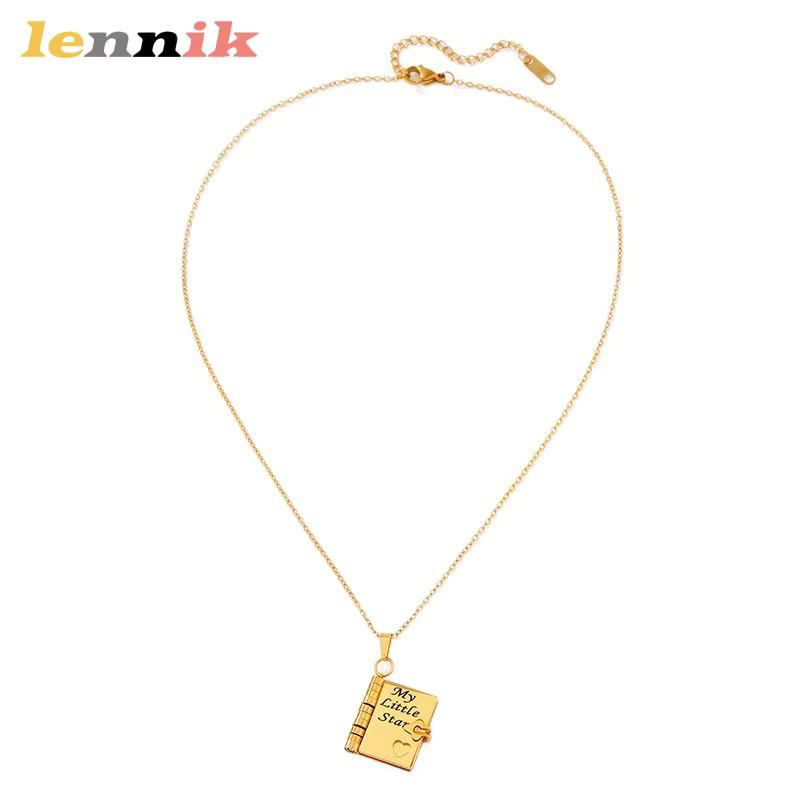 LENNIK Buchhalskette, Gold, Unisex - Bild 2