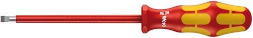 Wera 160 i VDE-Schlitzschraubendreher rot Breite: 1,2 mm, Tiefe: 6,5 mm, Höhe: 150 mm - Bild 1