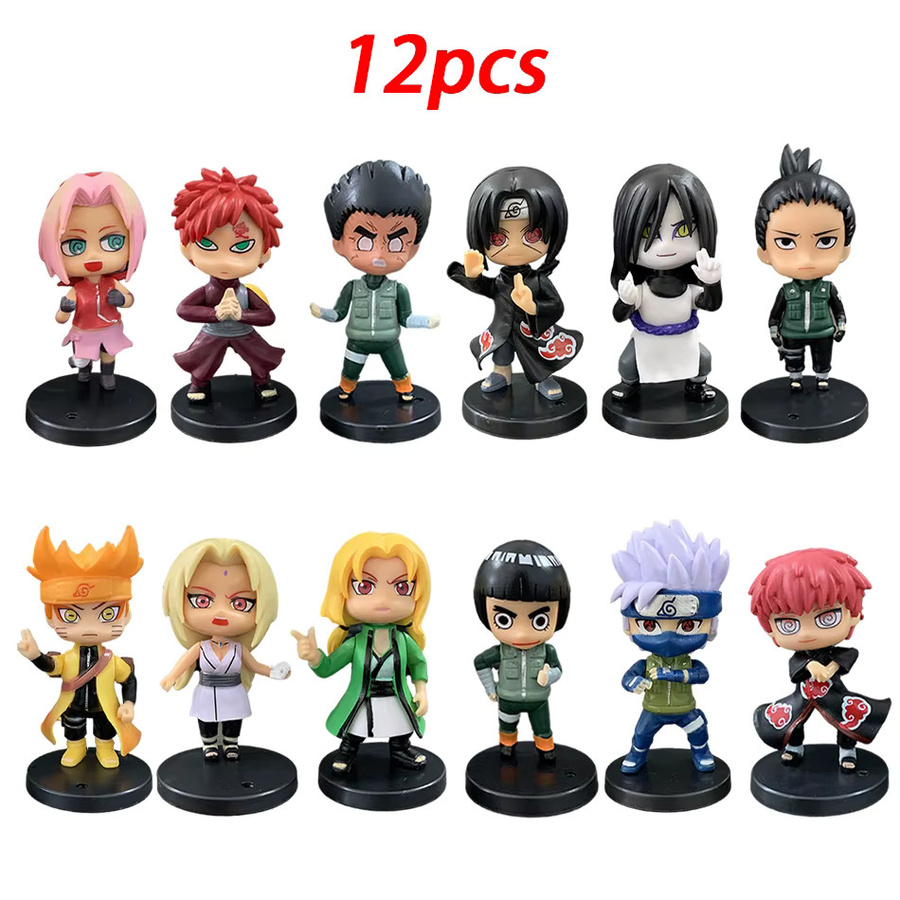 Bandai Naruto Shippuden Q-Version PVC-Figuren, 12-teiliges Set - Bild 4