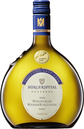 Bürgerspital zum Hl. Geist Weißburgunder 2024, Weißwein, Franken, trocken, 0,75 l