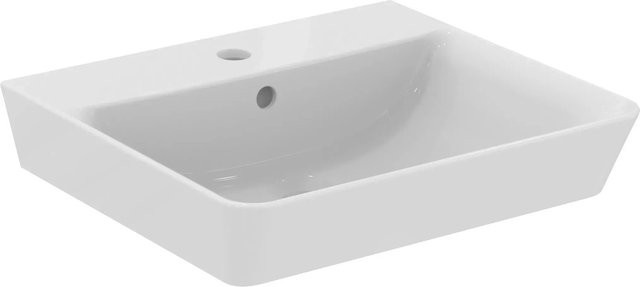 Ideal Standard Waschtisch Connect Air in Weiß mit 1 Hahnloch und Überlauf, Breite: 50 cm - Bild 1