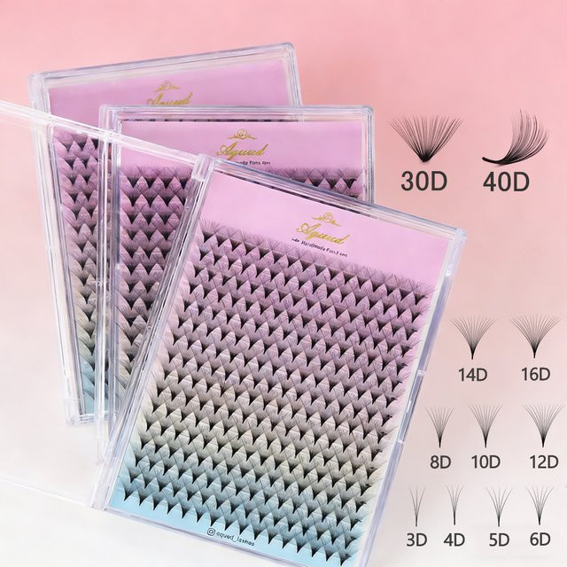 AGUUD Künstliche Wimpern, Black, Unisex - Bild 1