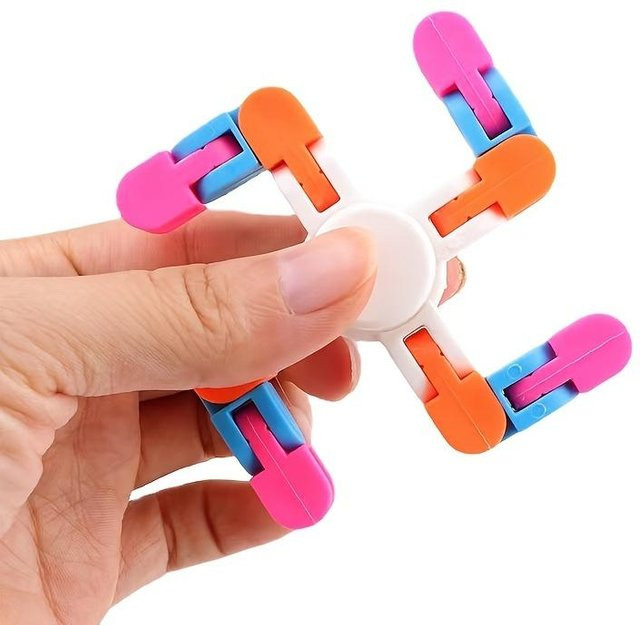 Binchi Outdoor Product Fingerspitzen-Kreisel Kette, Fidget Spinner, 1-teiliges Set - Bild 1
