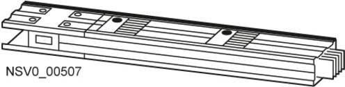 Siemens Schienenkasten BD2C-3-1250-SB-1 in Lichtgrau mit Kupfer, 699mm², 1250A, 690 V/AC - Bild 1