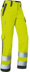 Kübler Damenhose PROTECTIQ HIGH VIS ARC2 PSA Klasse 3 in Warngelb/Anthrazit - Bild 1