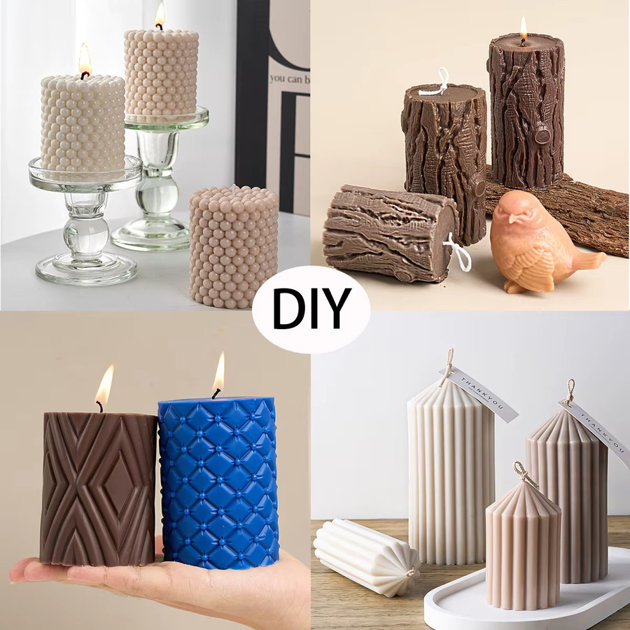 UDOCOOL Sojawachs Set für die Kerzenherstellung, weiß, 100 g - Bild 3