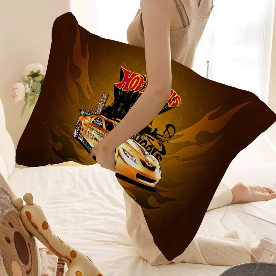 H-Hot W-Wheels Kissenbezüge aus Polyester, übergroß und verdickt, mehrfarbig, schweißabsorbierend und rutschfest - Bild 5