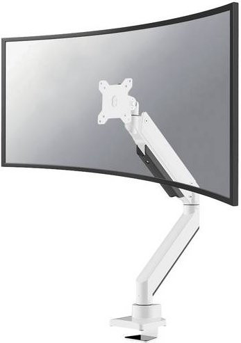Neomounts NM-D775WHITEPLUS 1fach Monitor-Tischhalterung Weiß, schwenkbar, rotierbar und neigbar, für Monitore von 25,4 cm bis 124,5 cm - Bild 1