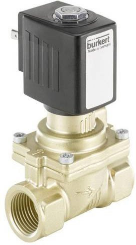Bürkert Membranventil 229512 6281 Servogesteuert 24V G 1/2 Nennweite 13mm aus Messing - Bild 1