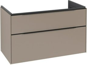 Villeroy & Boch Waschtischunterschrank Subway 3.0 Wandhängend in Tau, B/T/H: 97,3 x 57,6 x 47,8 cm - Bild 1