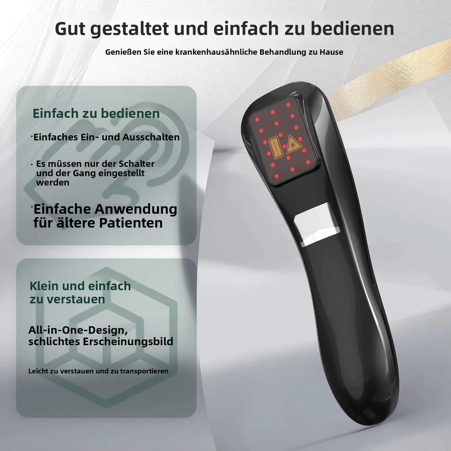 KTS Lasertherapiegerät Rotlichttherapie, Schwarz, Rot - Bild 6