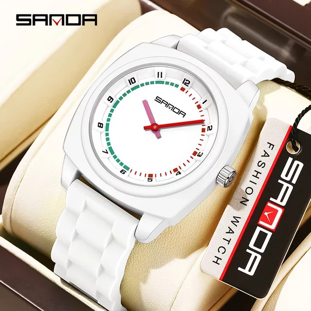 SANDA Digitaluhr, Quarz, Silikon, Bunt, Unisex - Bild 1