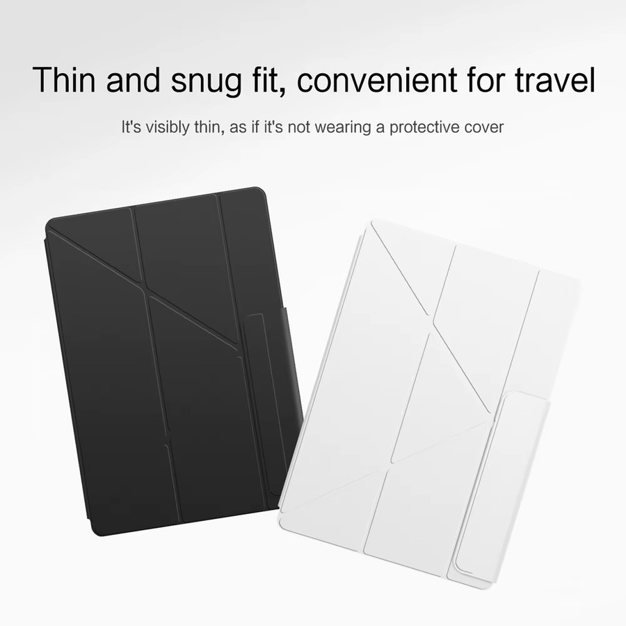 LFOIQN Magnetische Smart Cover Hülle für Lenovo Legion Y900 13 Zoll Tablet, Ultradünn, Farbe: Schwarz - Bild 5
