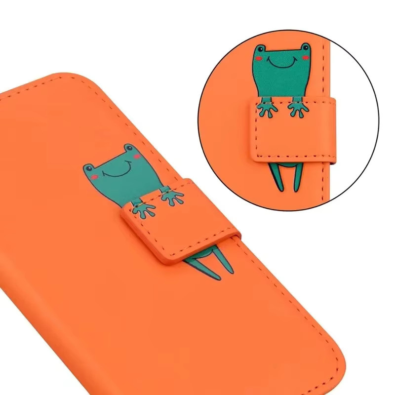 Goldene Flip-Leder-Handyhülle mit Tierdesign als Brieftasche und Ständer für Google Pixel 9, 8, 7, 6 Pro, XL, 8A, 7A, 6A - Bild 2