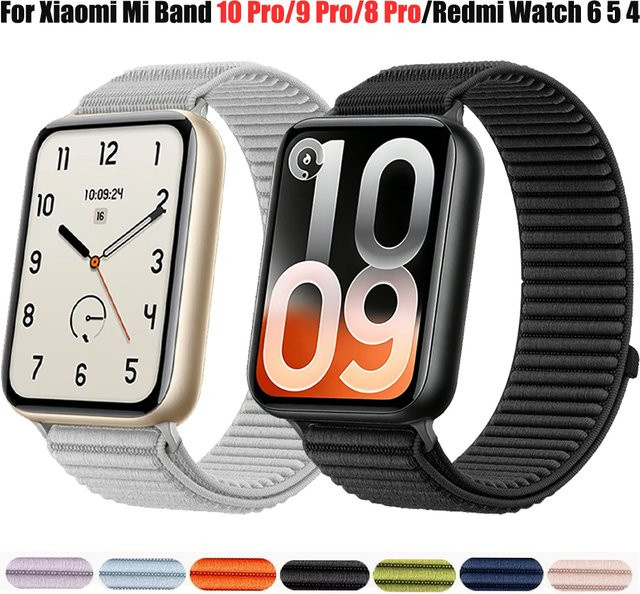 Xiaomi Uhrenarmband Nylon, Schwarz, Unisex - Bild 1
