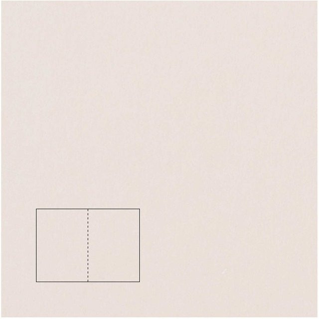 Rico Design Paper Poetry Klappkarten Essentials B6, 5 Stück, Sand - Bild 1