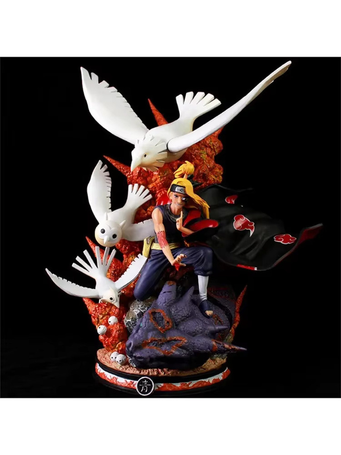 Bandai Naruto Akatsuki Deidara, Modell Statue, 41 cm, Kunststoff - Bild 5