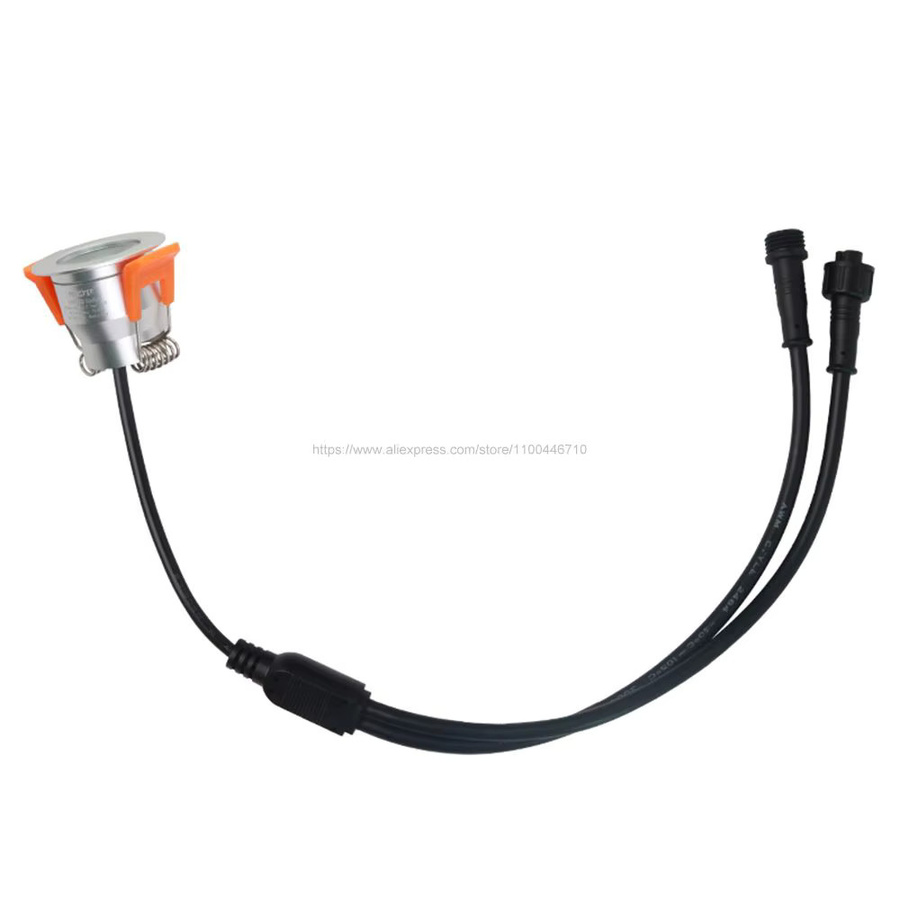 Miboxer RGBW LED Spot Licht, dimmbar, wasserdicht, silber, rund, 3W, 12V - Bild 2