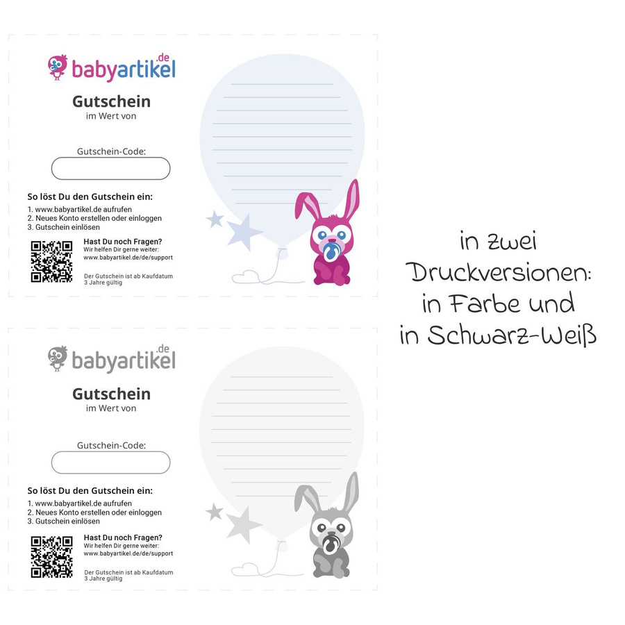 Babyartikel.de 50 Euro Geschenkgutschein für Babyartikel - Bild 2