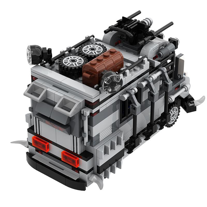 Gobricks Anti-Zombie-Van MOC Bausteine Set ab 14 Jahren - Bild 3
