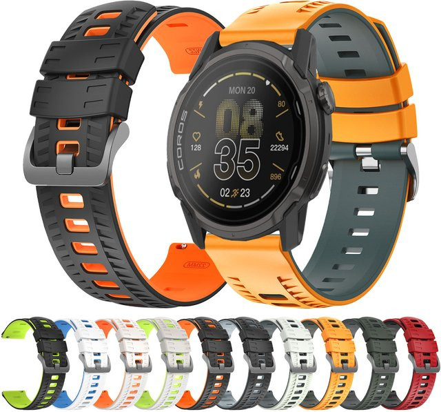 COROS Uhrenarmband Silikon, Bunt, Unisex - Bild 1