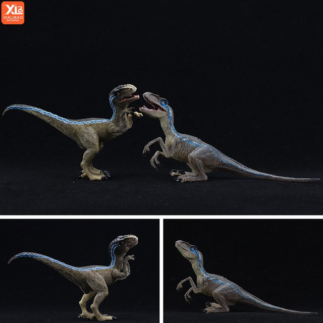 XIALIBAOMOWAN Velociraptor Dinosaurier-Modell-Set, Actionfiguren, Lernspielzeug - Bild 1