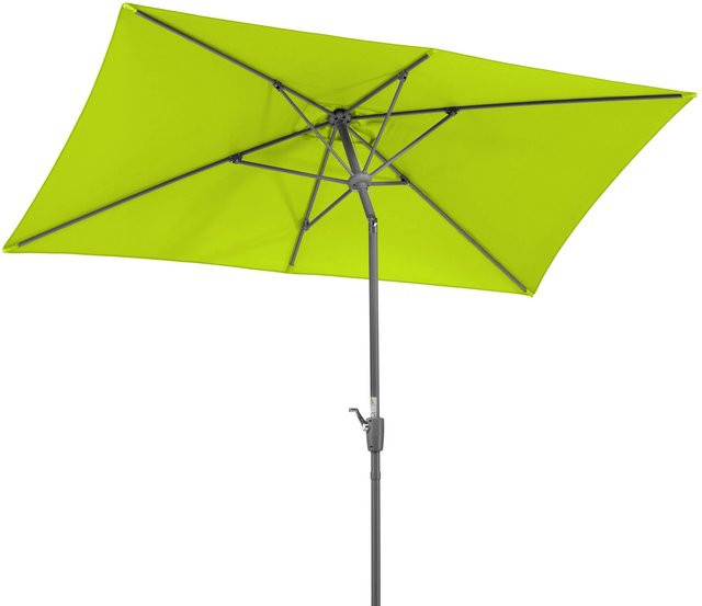 Schneider Balkonschirm Apfelgrün mit Kurbelmechanik und UV 50+ Schutz, B/H: 270 x 150 cm - Bild 1