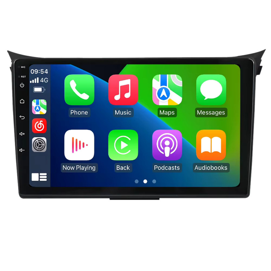 MEKEDE Carplay Android Auto Autoradio mit Bluetooth für Hyundai I30 Elantra GT 2011 - 2017, Multimedia Videoplayer in Schwarz - Bild 2