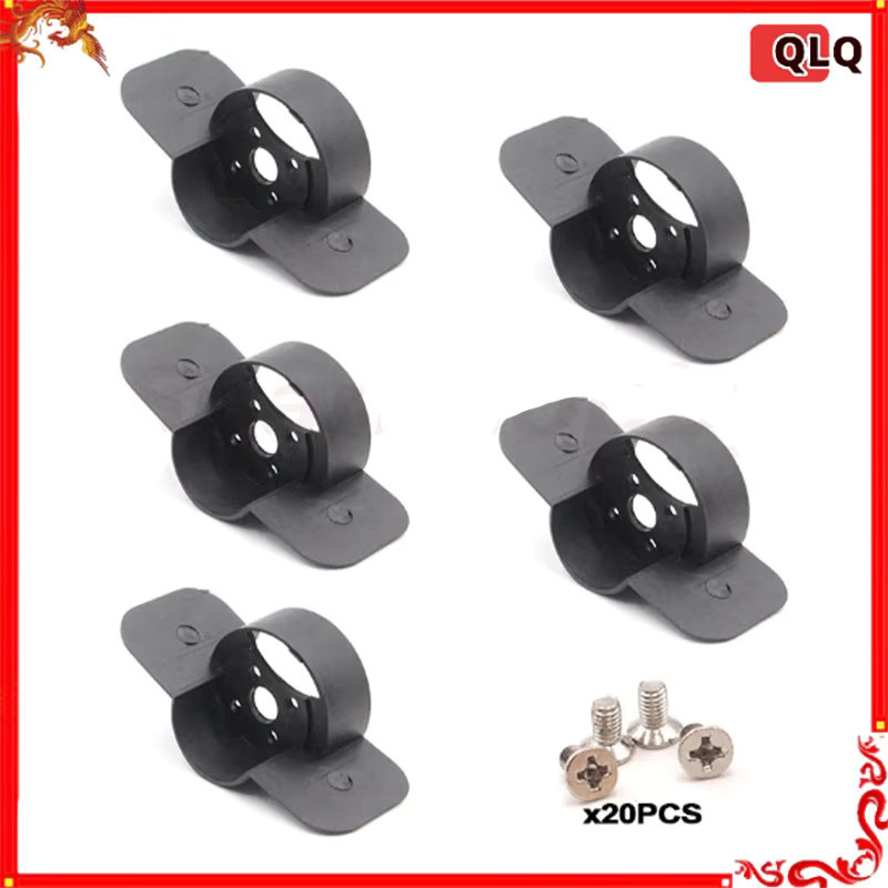 Sparkhobby Bürtenloser Motorhalter mit Schrauben, 5-teiliges Set, Schwarz - Bild 2