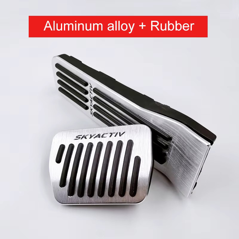YaLumei Fußstützen und Pedalabdeckungen für Mazda 3 BP, CX30, CX50, CX60 und MX30 Zubehör Set - Bild 5