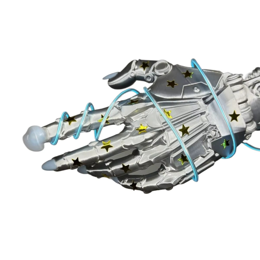Bandai JoJo's Bizarre Adventure Jonny Jostad Rotates The Nail Cover Cosplay, Armor Dress Up, Bunt / Mehrfarbig - Bild 2