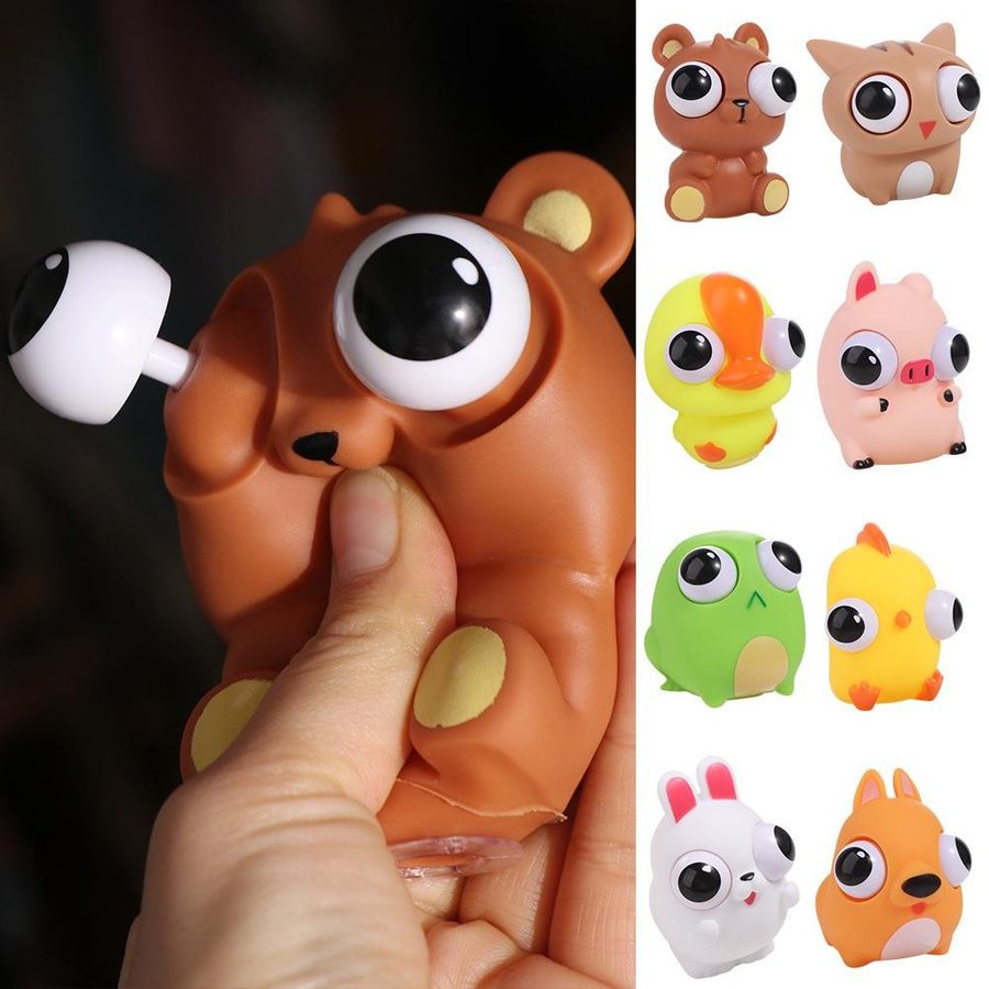 Bai Fen Bai Toys Pop Eye Squeeze Sensorisches Spielzeug Grasaugen - Bild 2