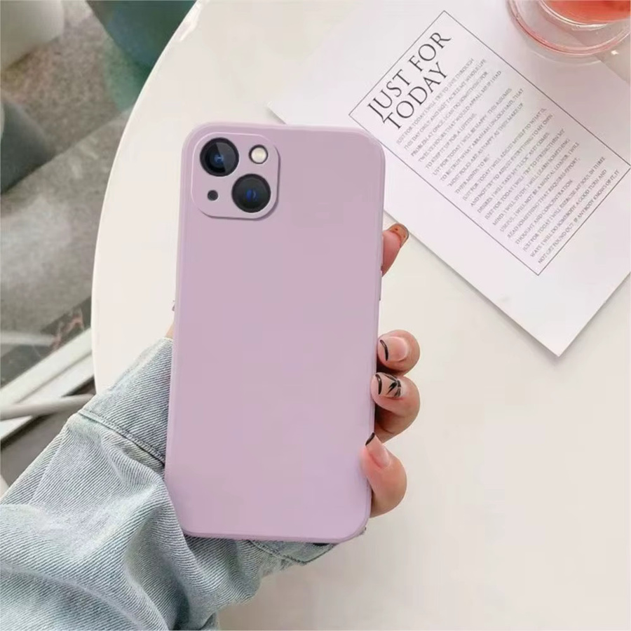 Ricestate Matte Flüssigsilikon-Handyhülle für iPhone in Pink - Bild 2